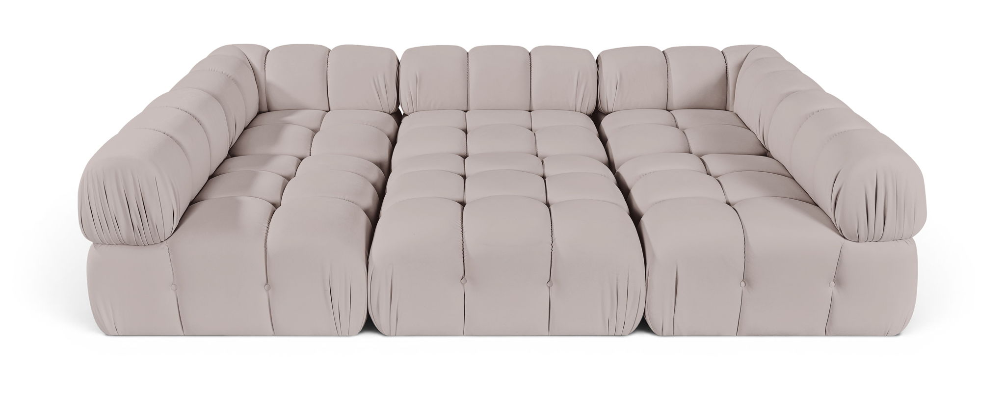 Orin - Velvet 6 Piece Modular Sectional