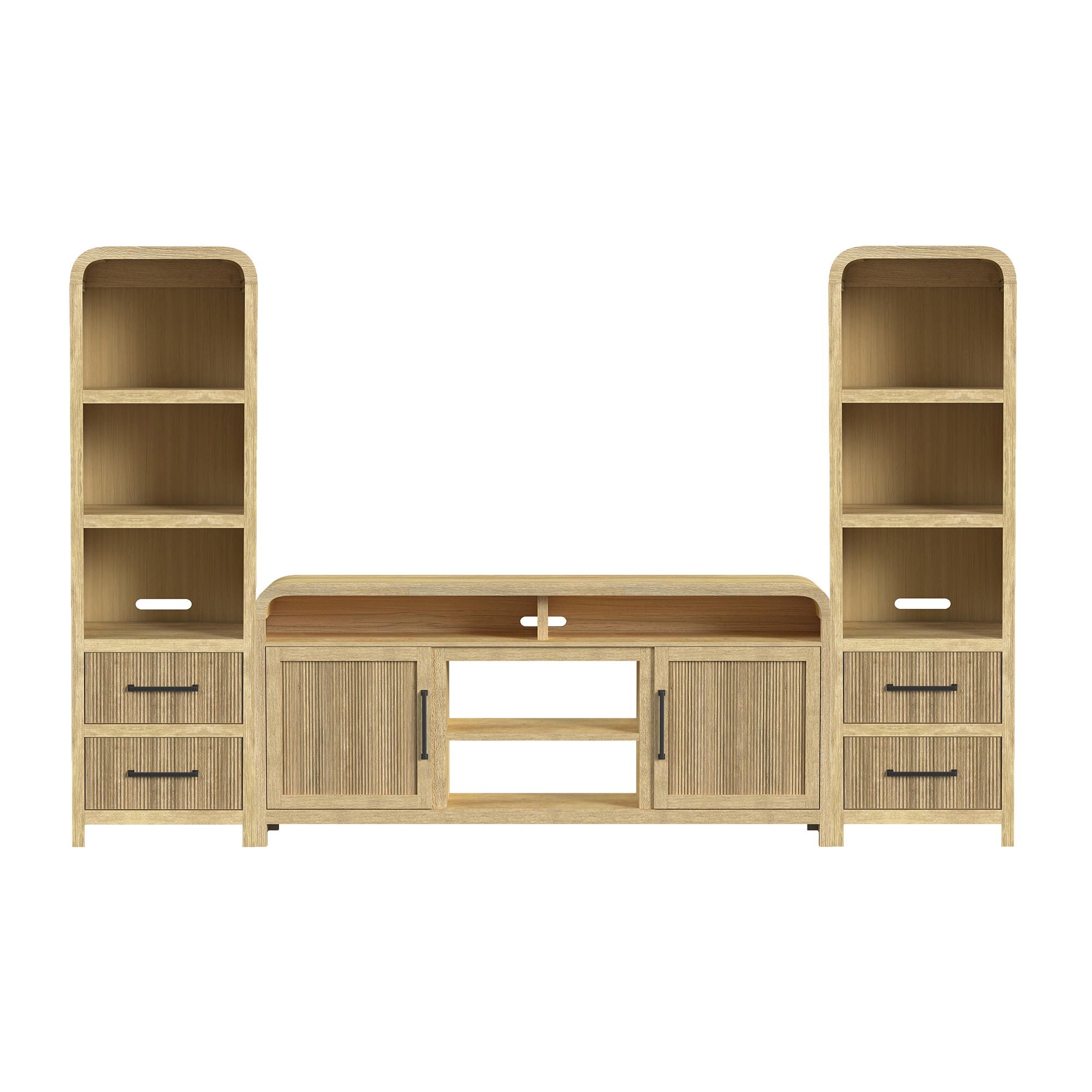 Ridgemont - 3 Piece Entertainment Unit With 70" TV Console