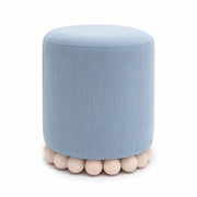 Dex - Upcycled Fabric Ottoman
