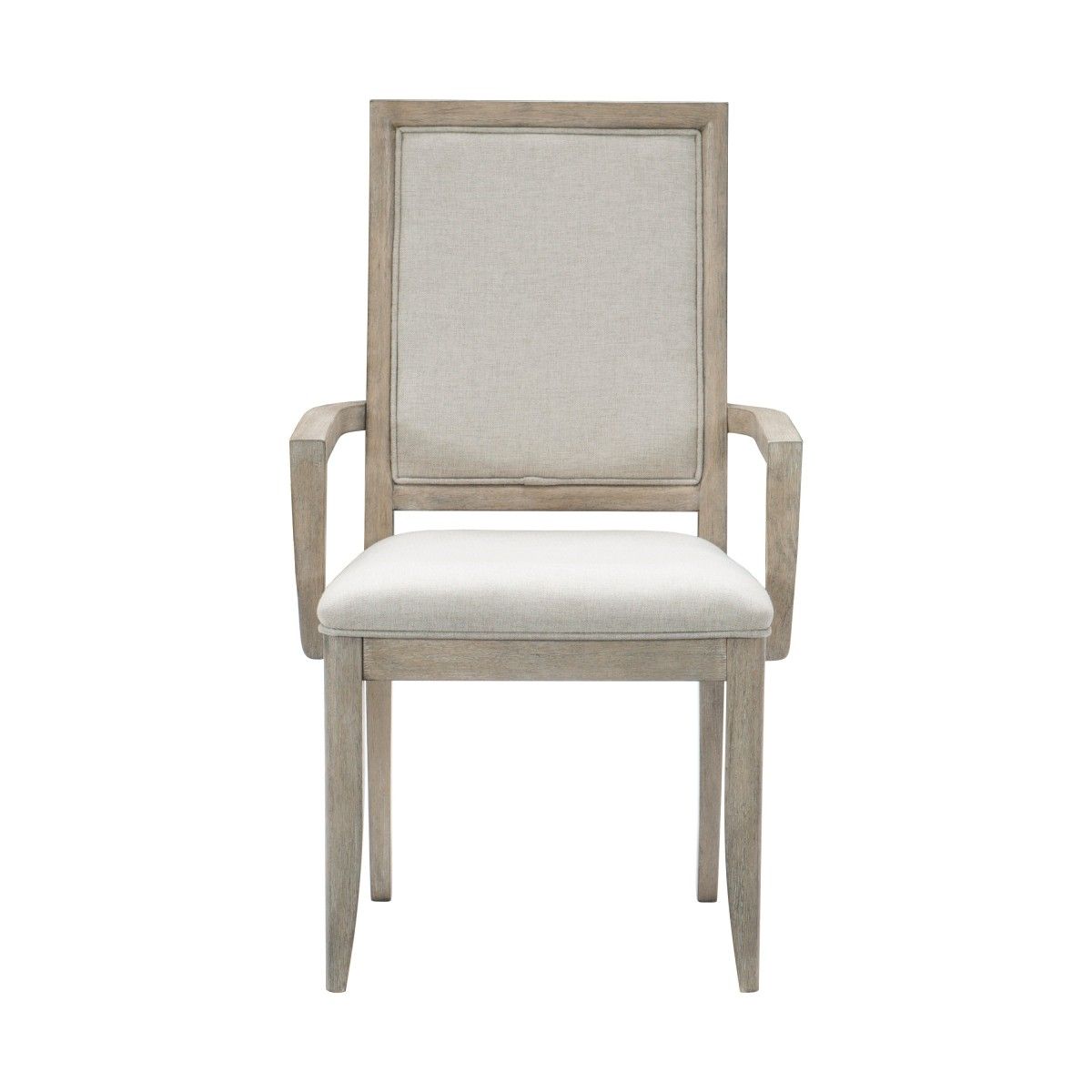 McKewen - Arm Chair (Set of 2) - White / Gray