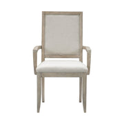 McKewen - Arm Chair (Set of 2) - White / Gray