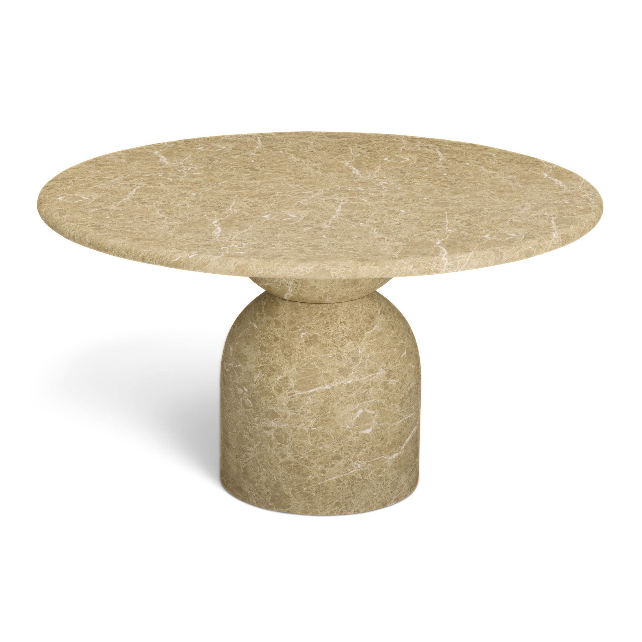 Cynthia - Indoor / Outdoor Dining Table - Light Emperador Marble