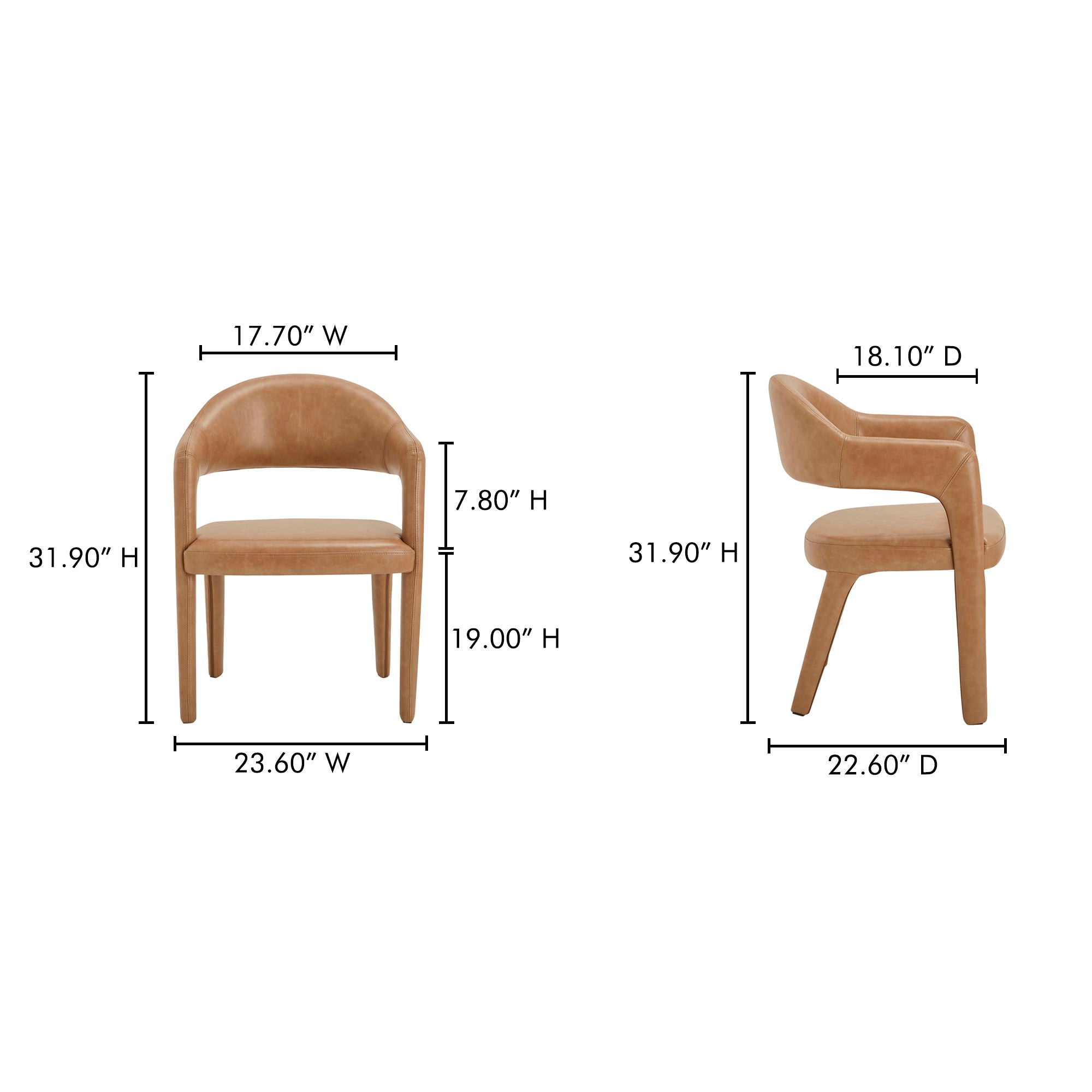 Martens - Dining Chair - Brown