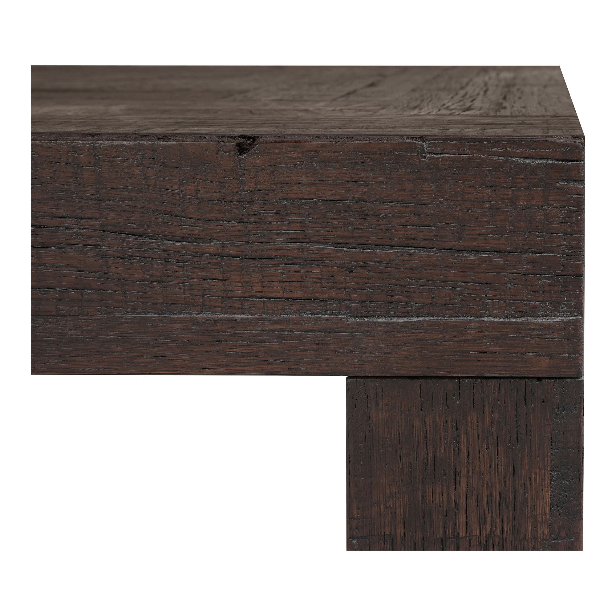 Evander - Coffee Table - Rustic Brown