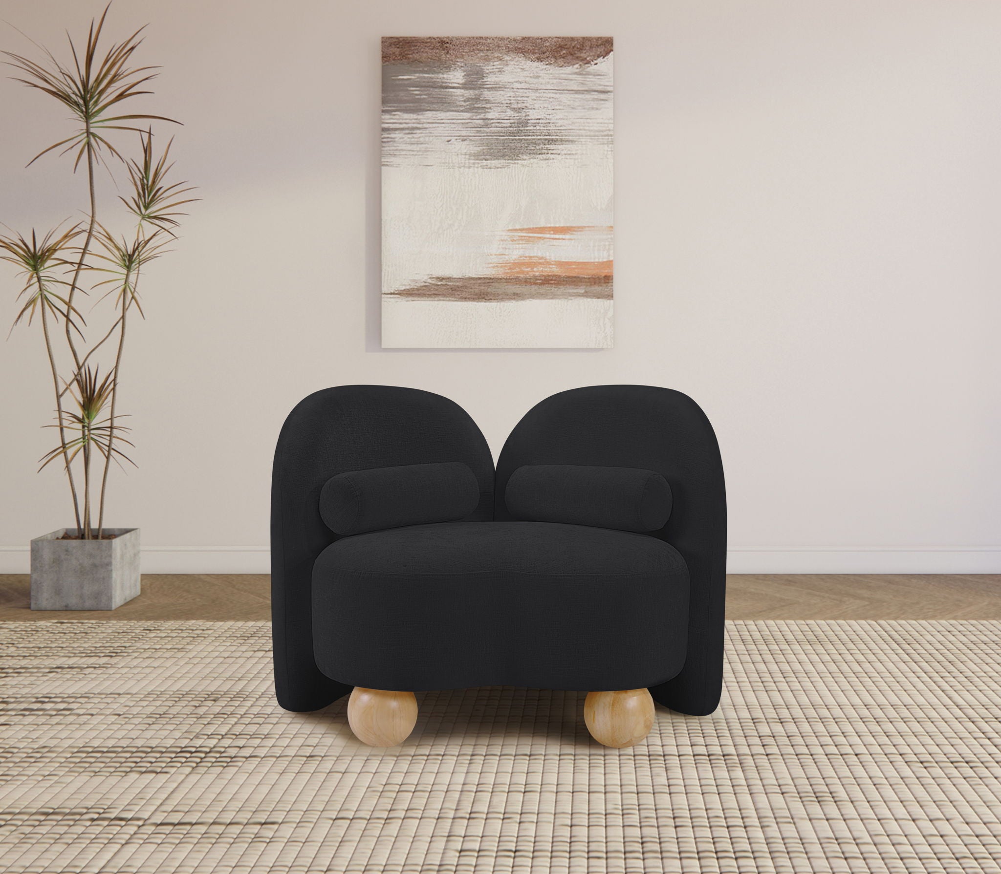 Daphne - Chenille Chair
