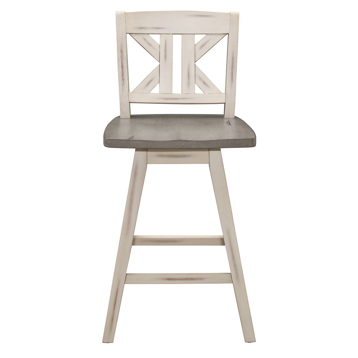 Amsonia - Swivel X-Back Counter Height Chair (Set of 2)