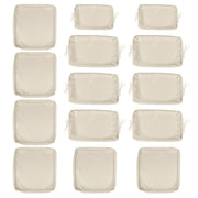 Cushion Covers For 7 Piece Wicker Sectional Sofa, 14 Pack Seat And Back Slipcovers With Zipper