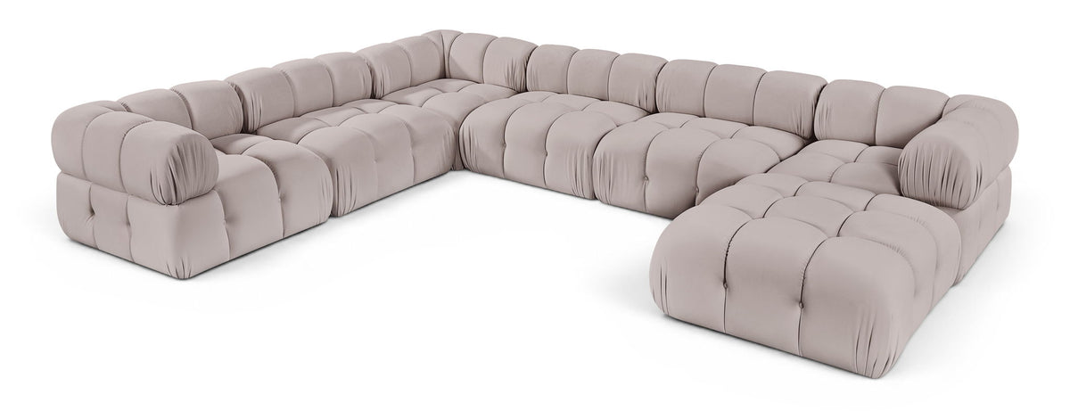 Orin - 7 Piece Modular Sectional (3 Modular Chairs, 3 Corner Chairs & Ottoman)