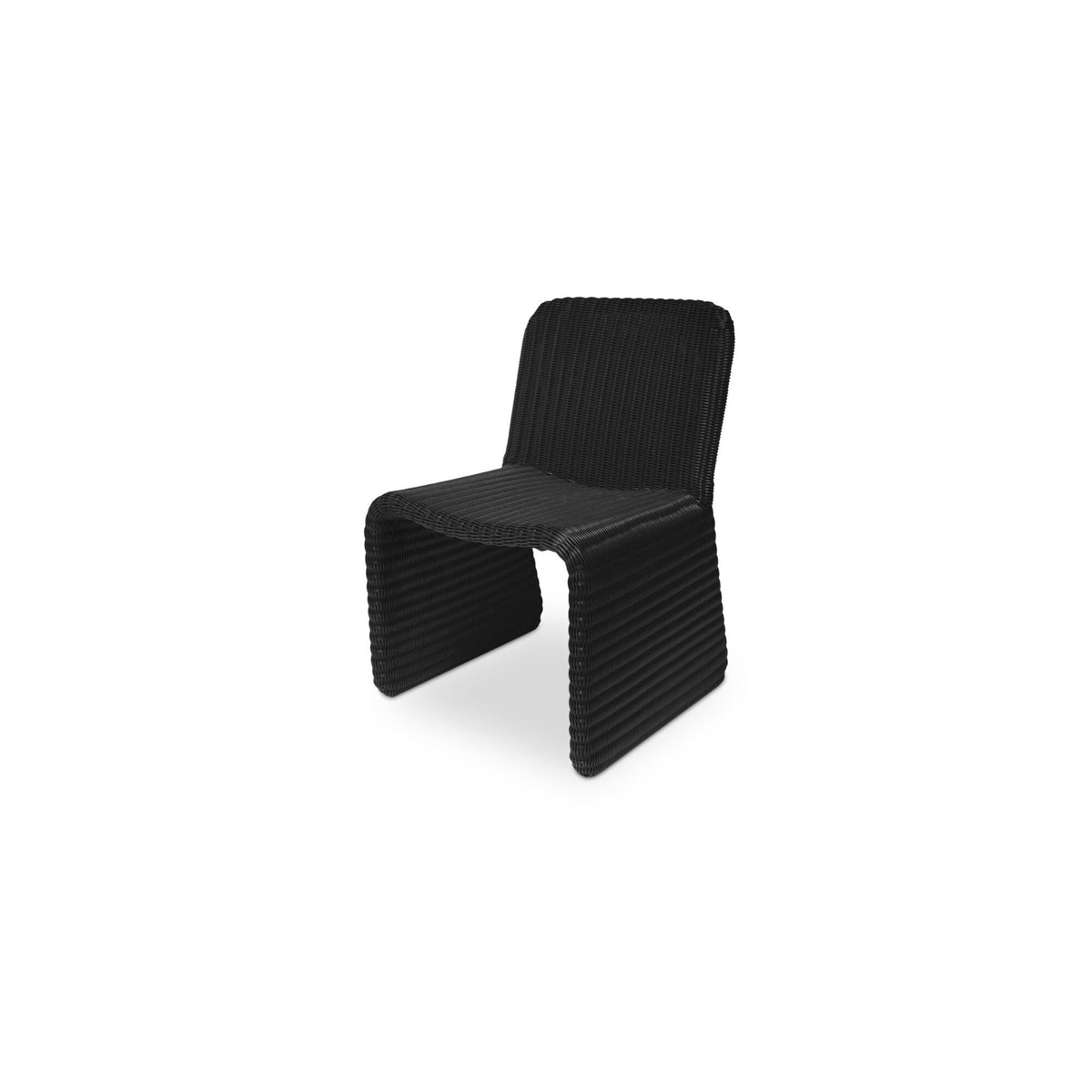 Ella - Outdoor Dining Chair (Set of 2) - Charcoal / Gray