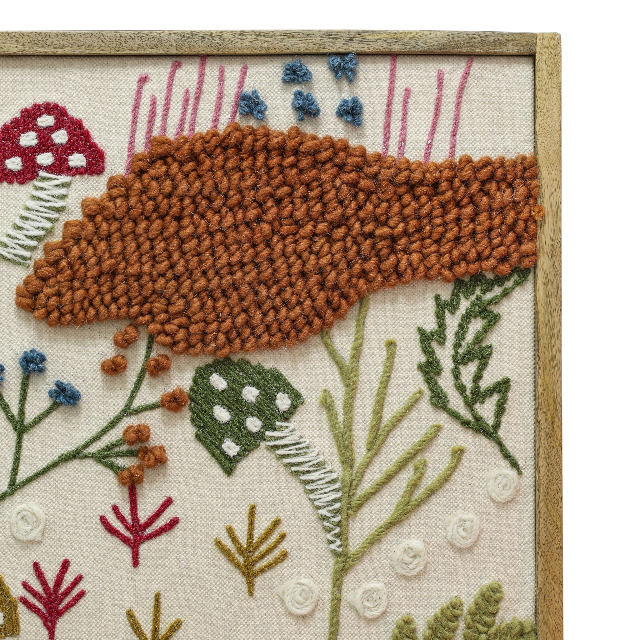 Muro - "Forage" Embroidered Wall Art