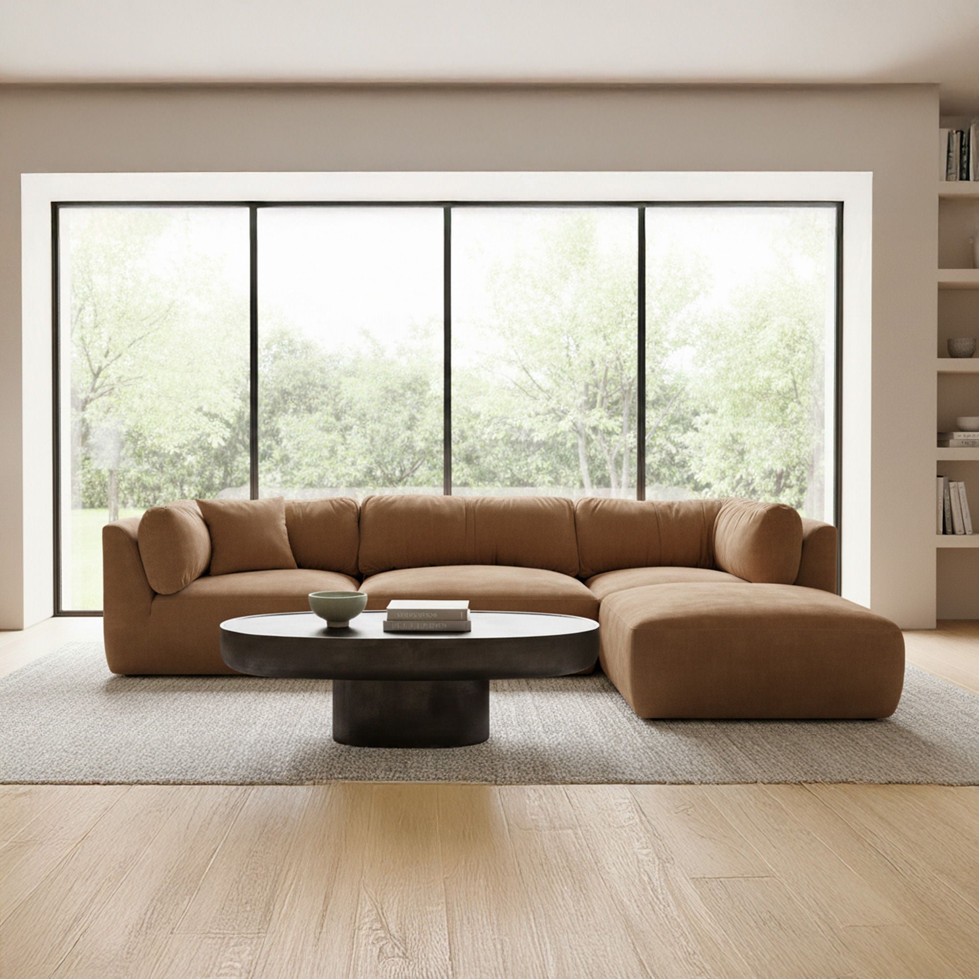 Matina - Lounge Modular Sectional - Taupe