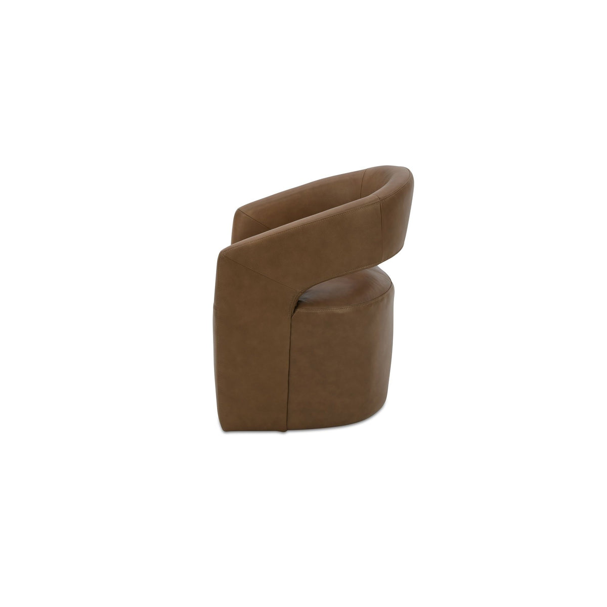 Barrow - Rolling Dining Chair - Tan