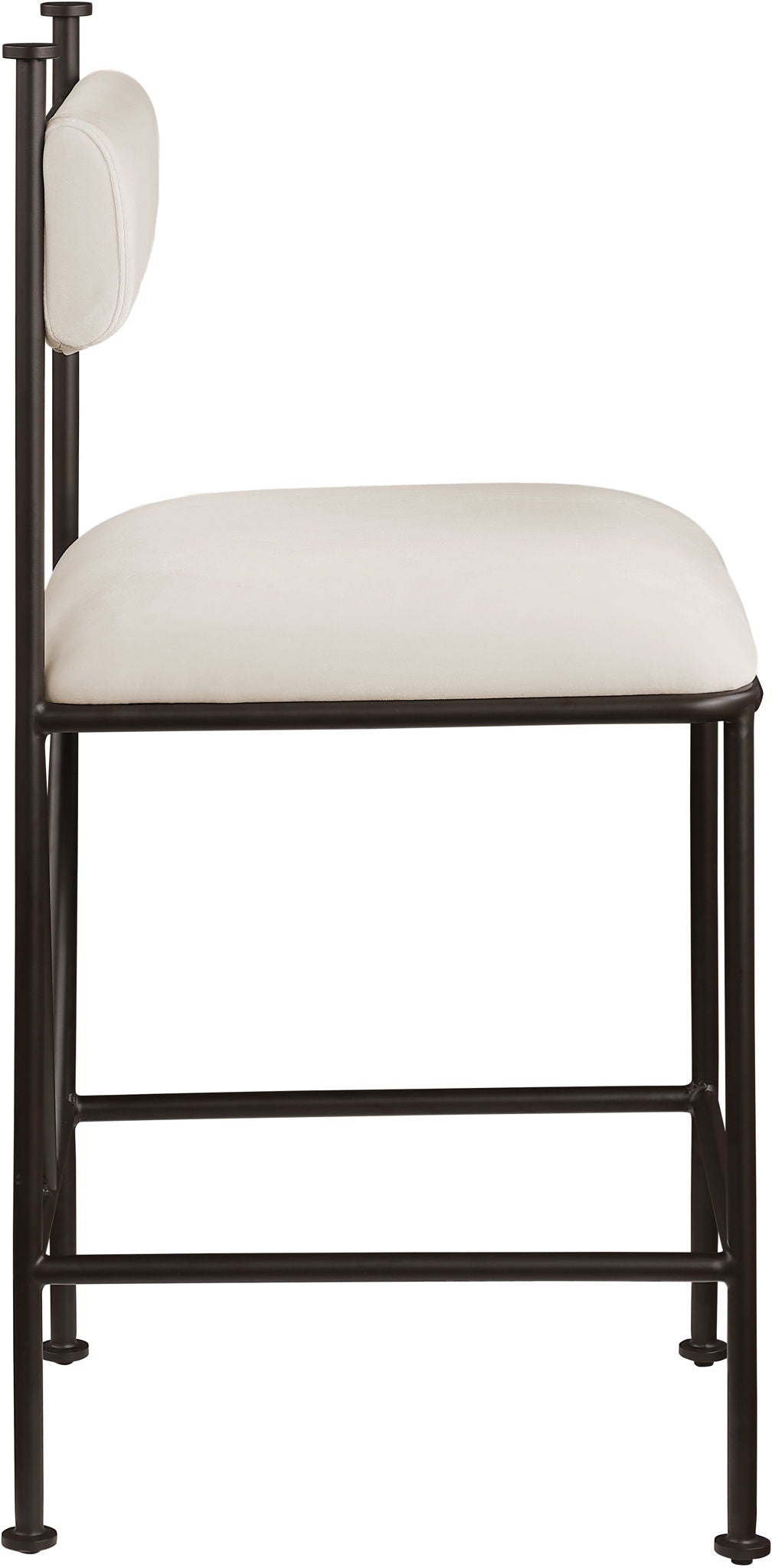 Monarch - Velvet Counter Stool (Set of 2)