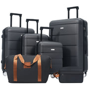 Hardshell Luggage Set 6 Piece With Duffel & Toiletry Bag