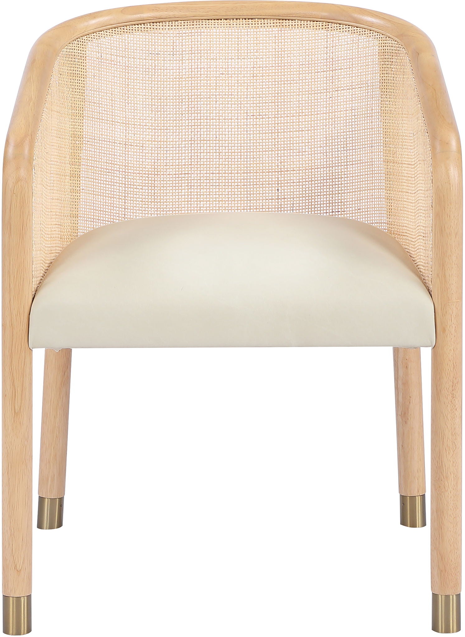 Sylvan - Vegan Leather Dining Chair (Set of 2) - Natural Frame