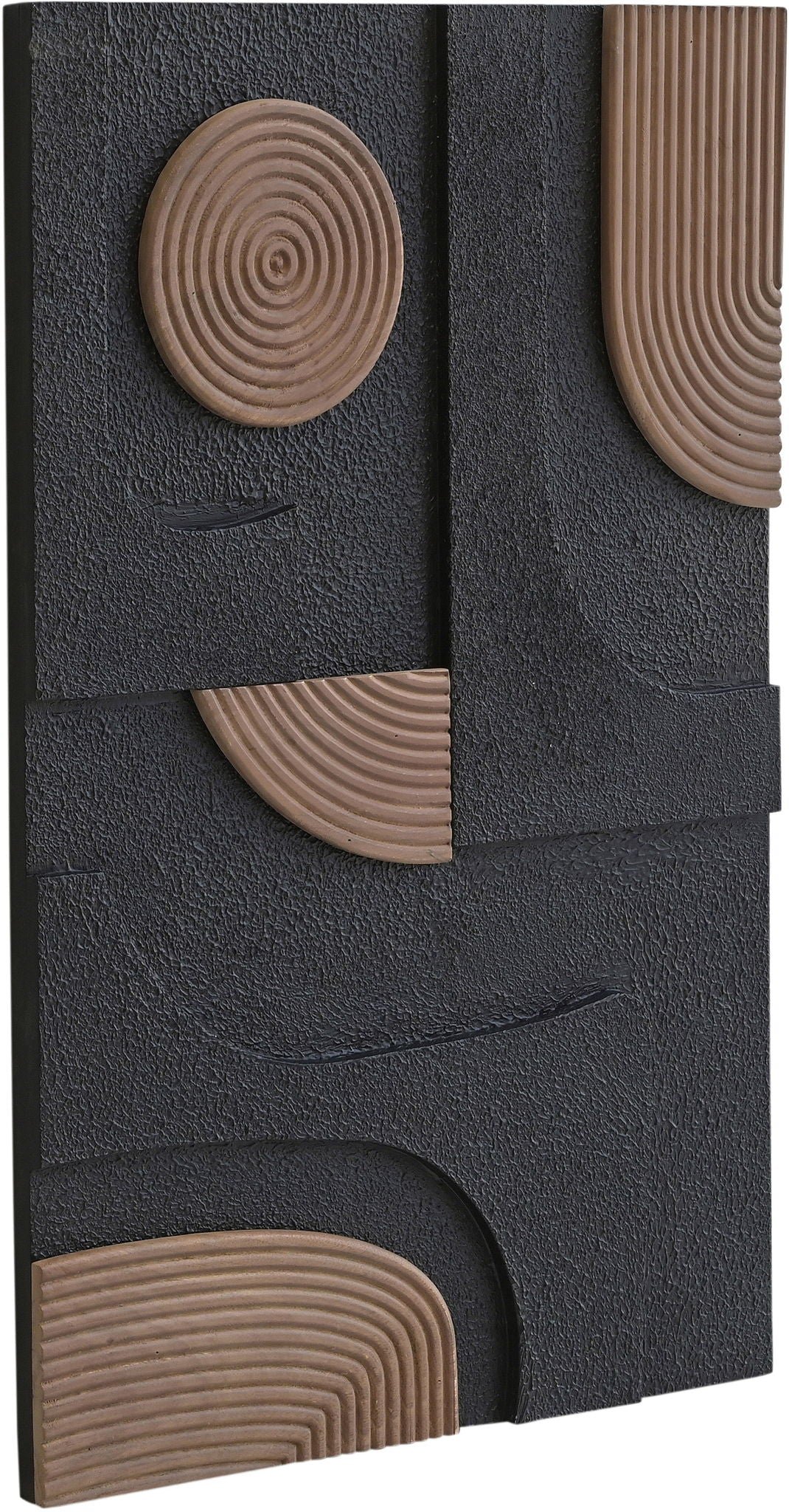 Element - Mango Wood Wall Decor - Black