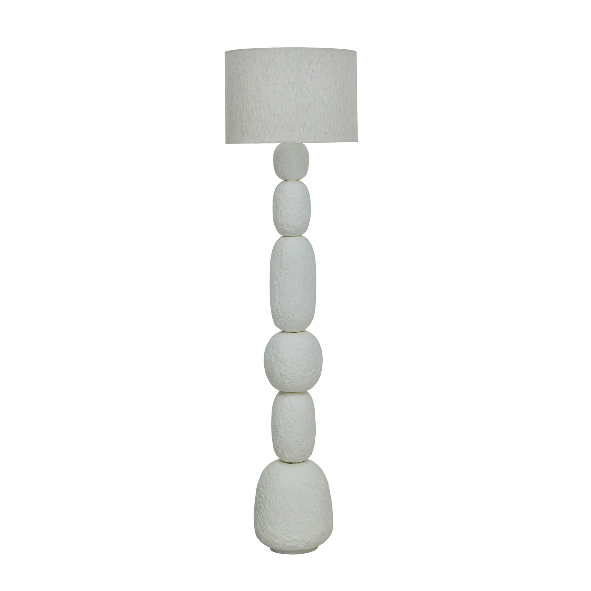 Pebble - Papier Mache Lamp