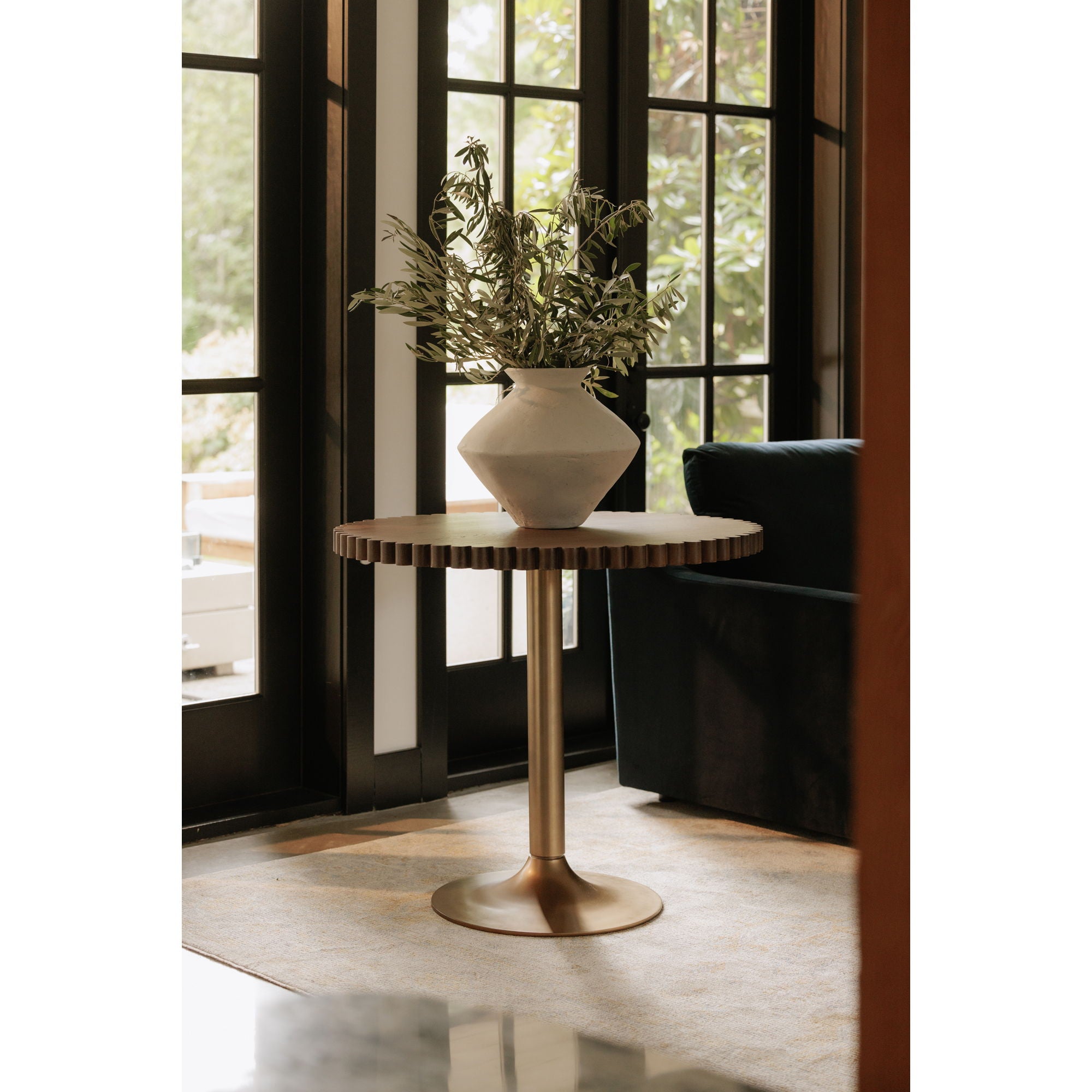 Nomi - Cafe Table - Dark Brown