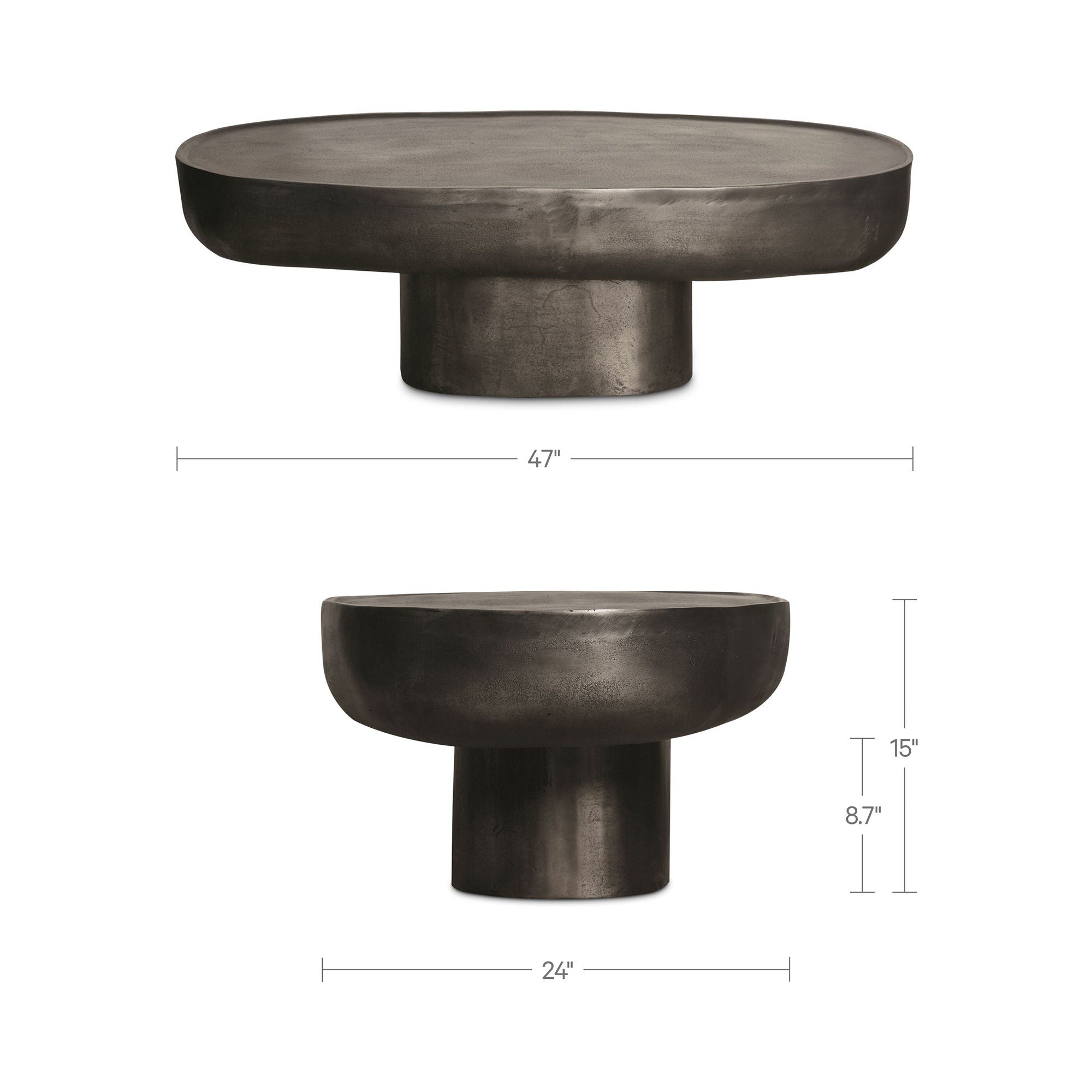 Walter - Coffee Table - Deep Bronze