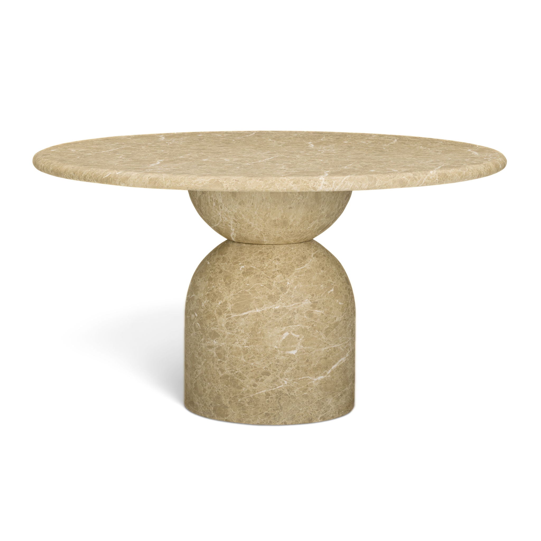 Cynthia - Indoor / Outdoor Dining Table - Light Emperador Marble