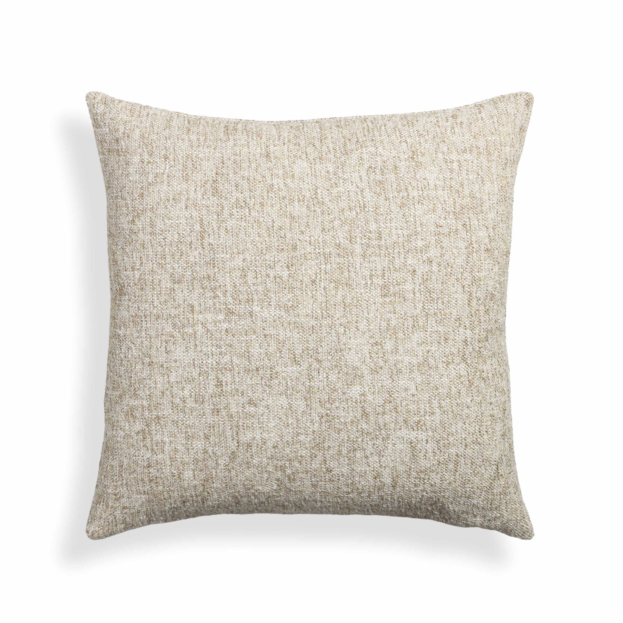 Poh - 20" Square Boucle Accent Pillow Cover - Washed Beige