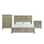 Whit-Ash - Panel Bedroom Set