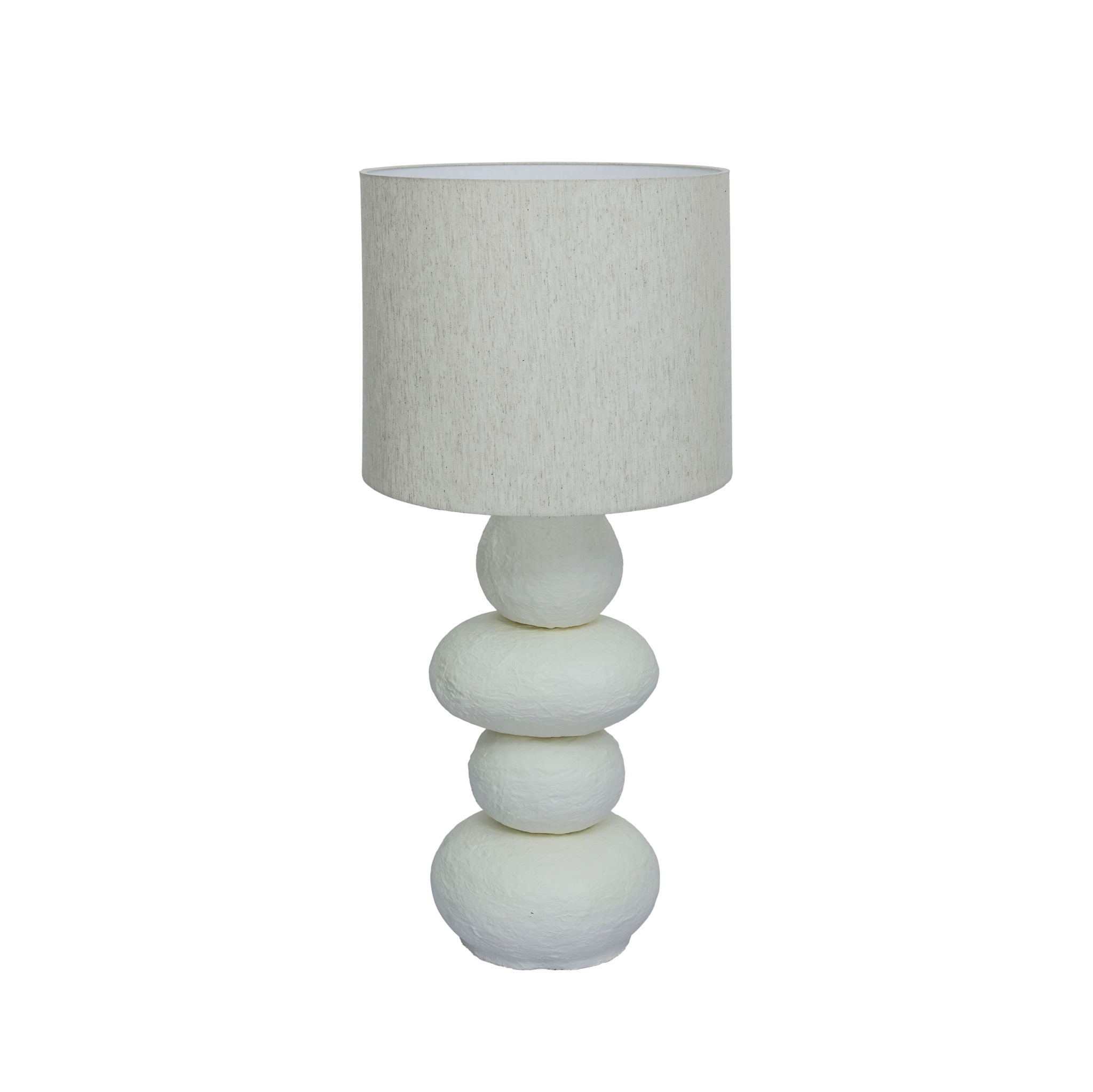 Pebble - Papier Mache Lamp