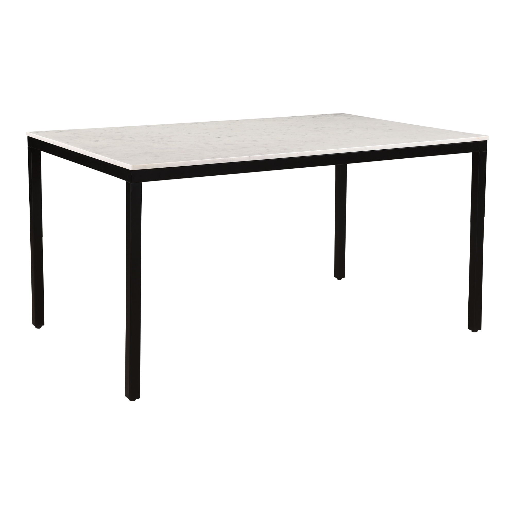 Parson - Small Marble Dining Table - White