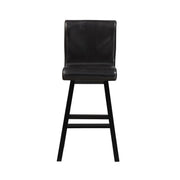 Hillshaw - Swivel Pub Height Chair (Set of 2) - Dark Brown