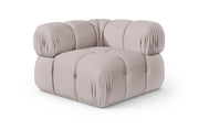 Orin - Velvet Performance Fabric Upholstered Modular Corner Chair