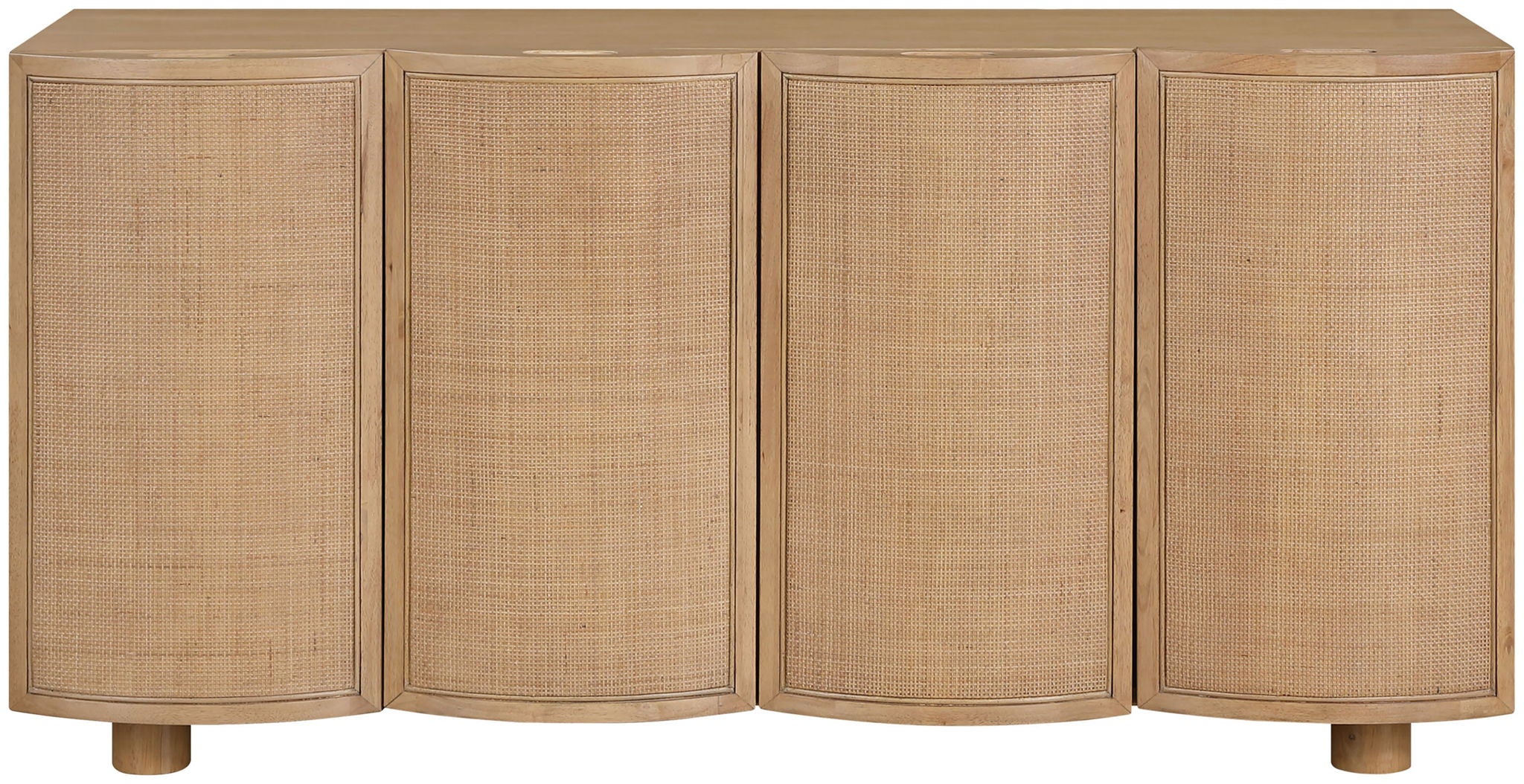 Norin - Solid Wood And Oak Veneer Sideboard/Buffet