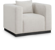 Alfie - Linen Textured Fabic Chair