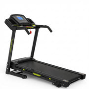 Foldable Treadmill With Incline For Home, Electric Running Machine With Speed Control, Pulse Monitor, 12 Training Programs - Black