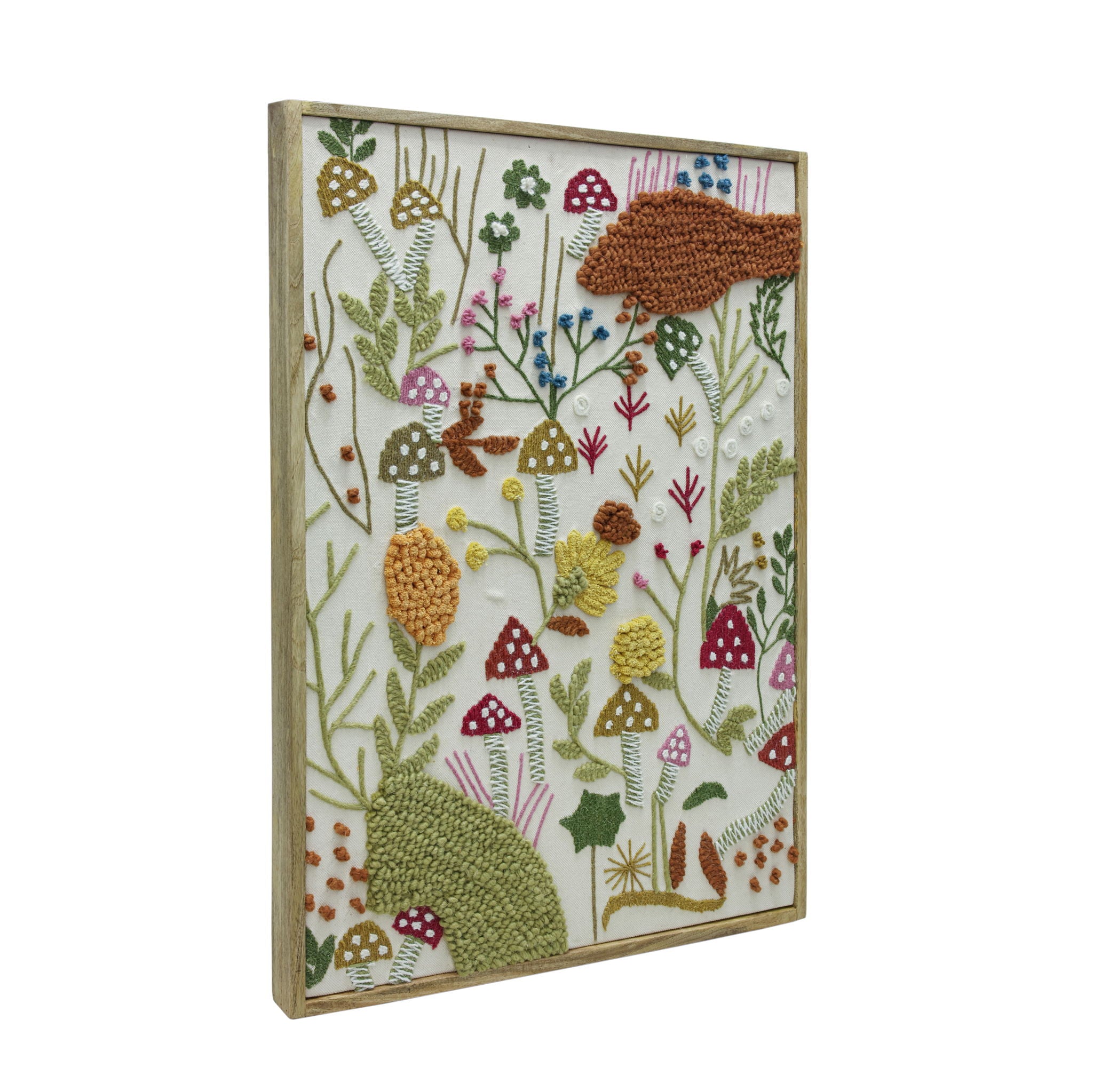 Muro - "Forage" Embroidered Wall Art