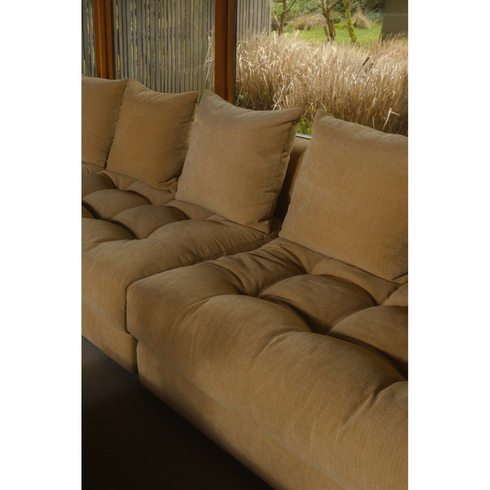 Davie - Lounge Modular Sectional - Golden Yellow