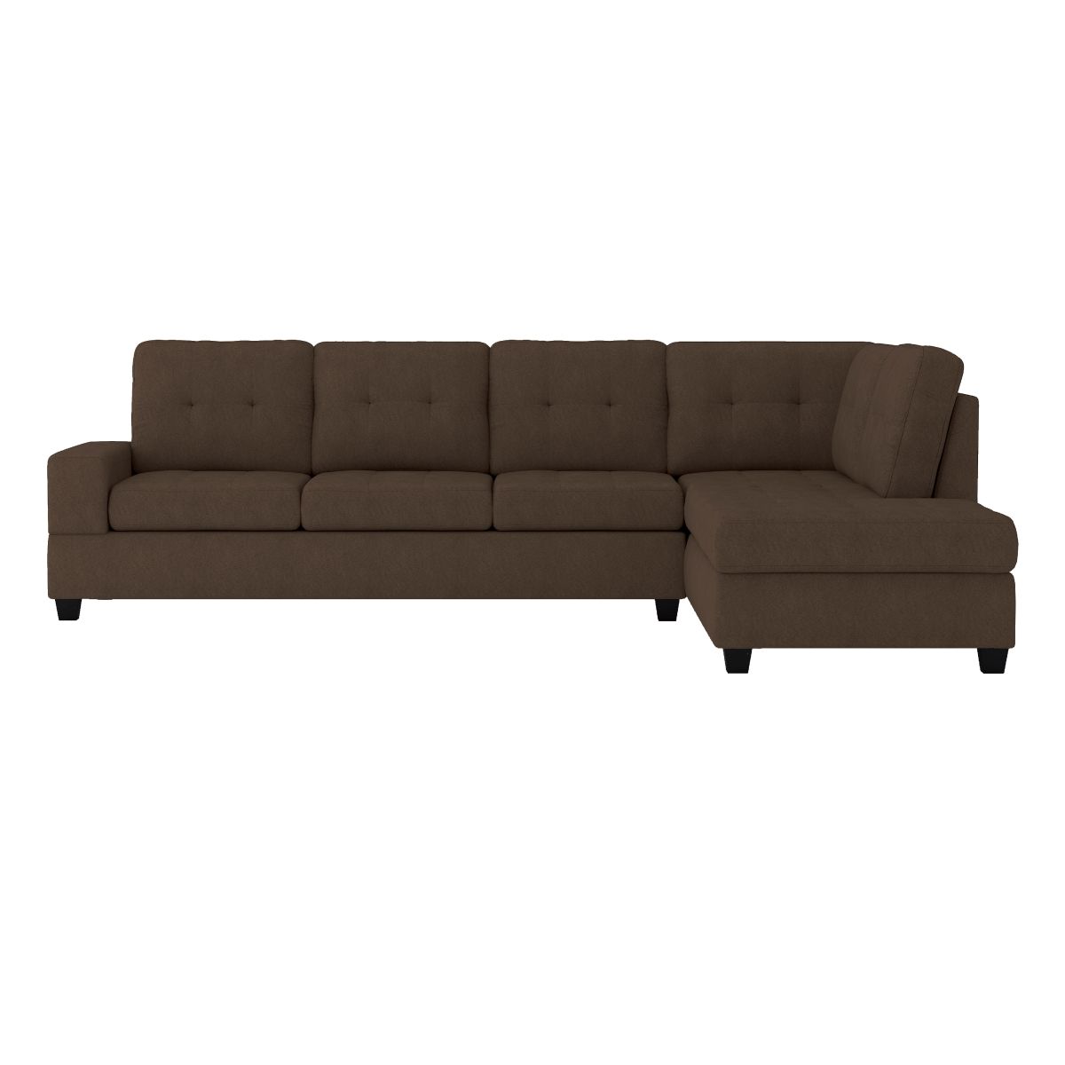 Maston - 2 Piece Reversible Sectional With Drop-Down Cup Holders