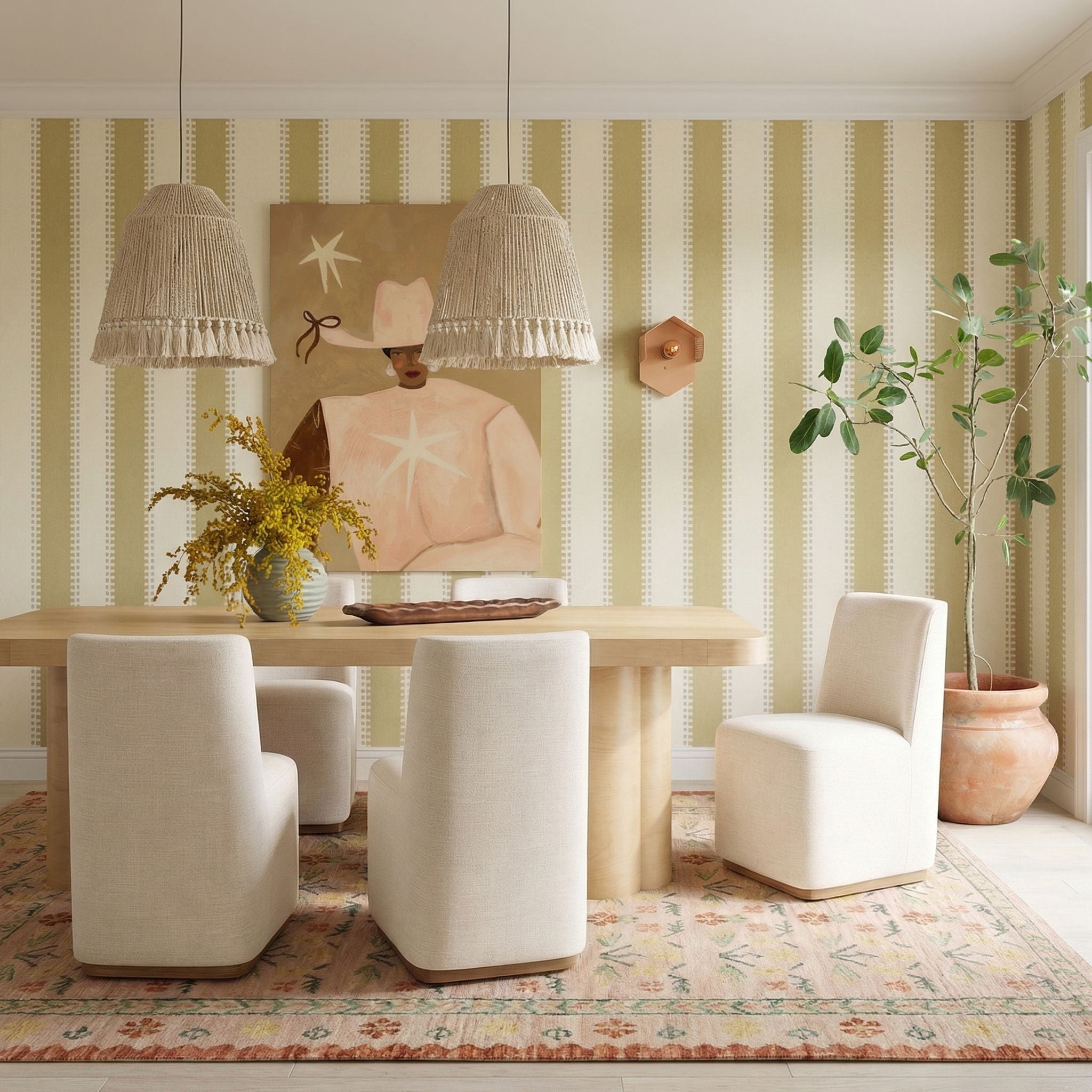 Melissa - Rolling Dining Chair
