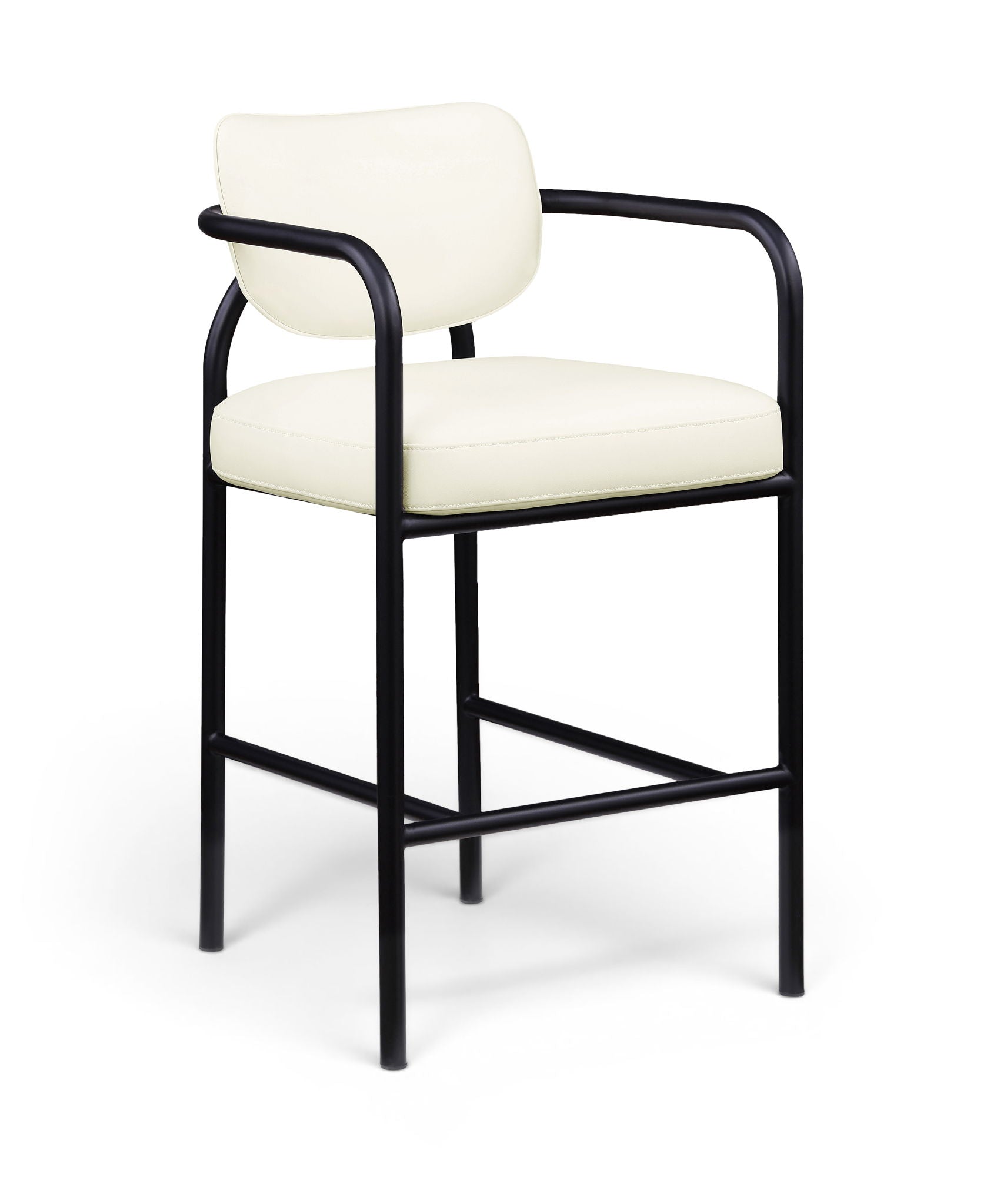Serava - Vegan Leather Upholstered Bar Stool