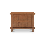 Enya - Nightstand - Red / Oak