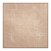 Notion - Canvas Art - Light Brown