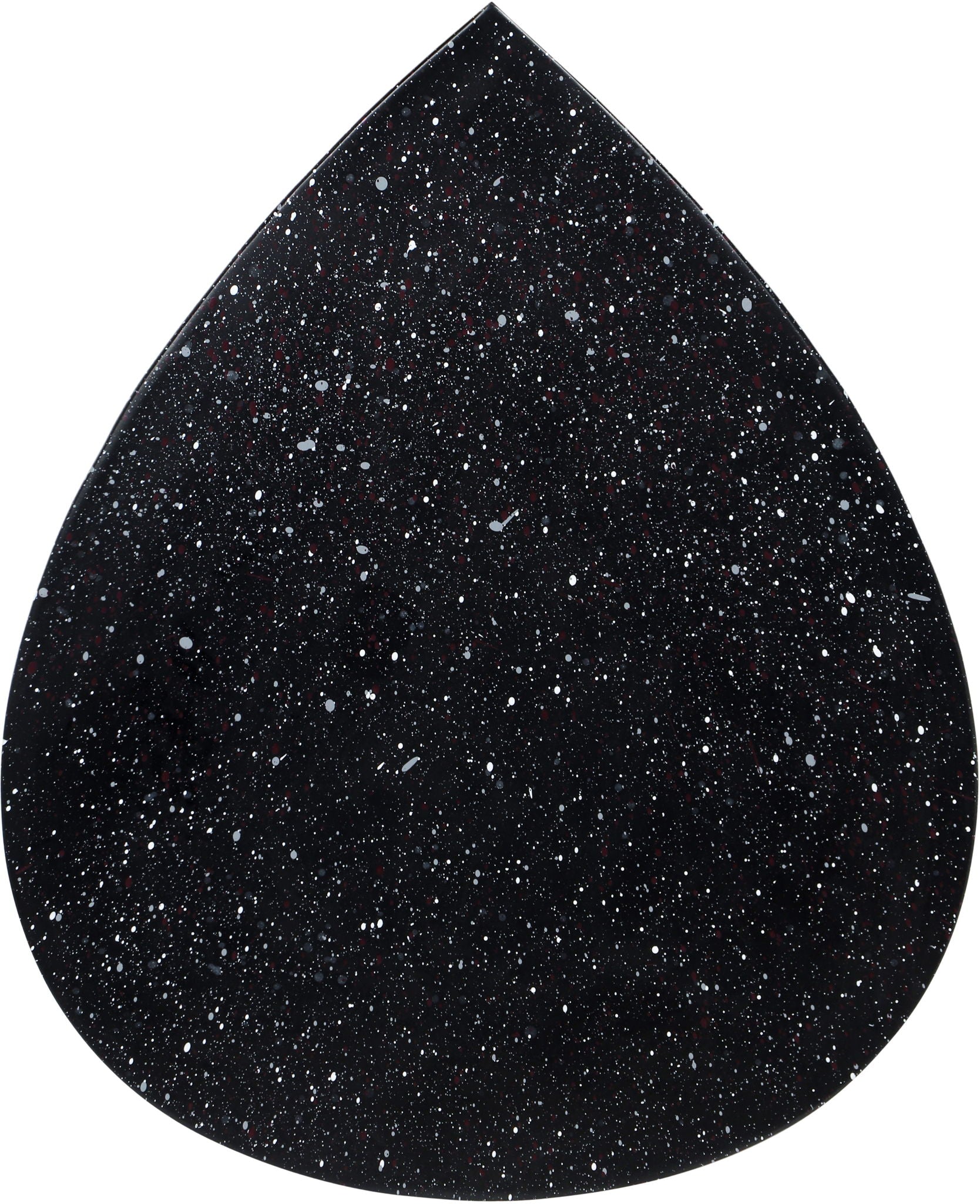 Petal - Iron Coffee Table - Black Terazzo