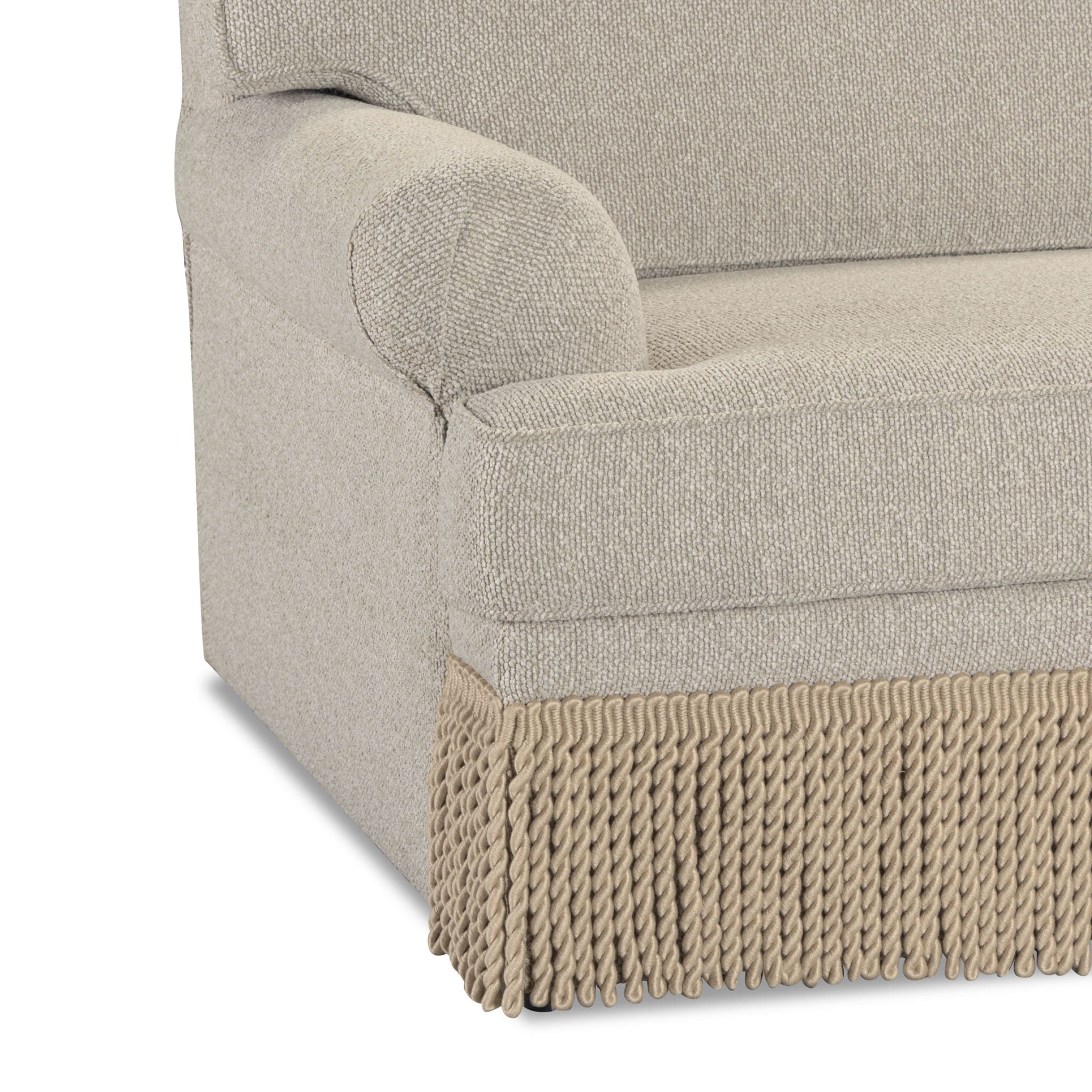 Yvette - 3-Piece Performance Boucle L-Sectional - Warm Gray