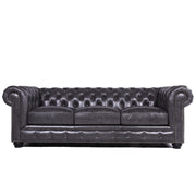 Traditional Tufted Chesterfield Nailhead Sofa