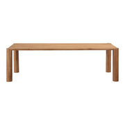 Post - Large Dining Table - Oak Natural