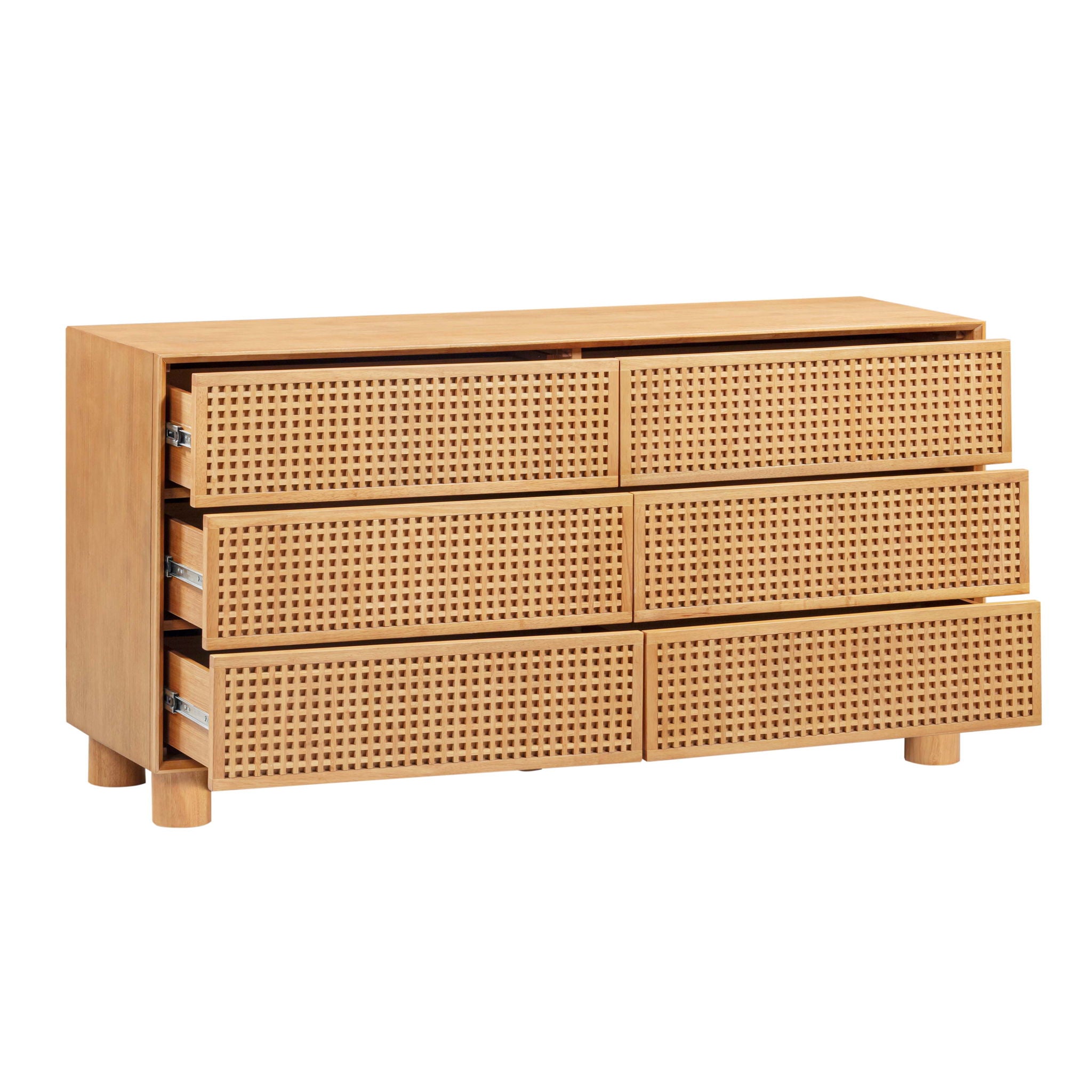 Miles - 6-Drawer Dresser - Natural