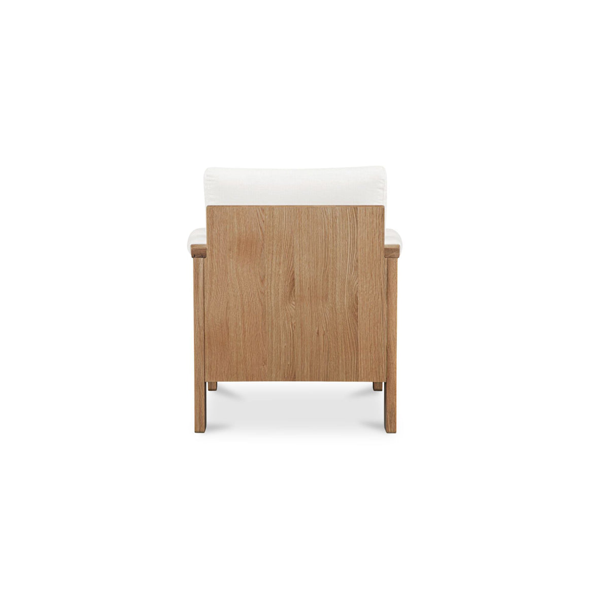 Bauer - Accent Chair - Cream / White / Light Brown