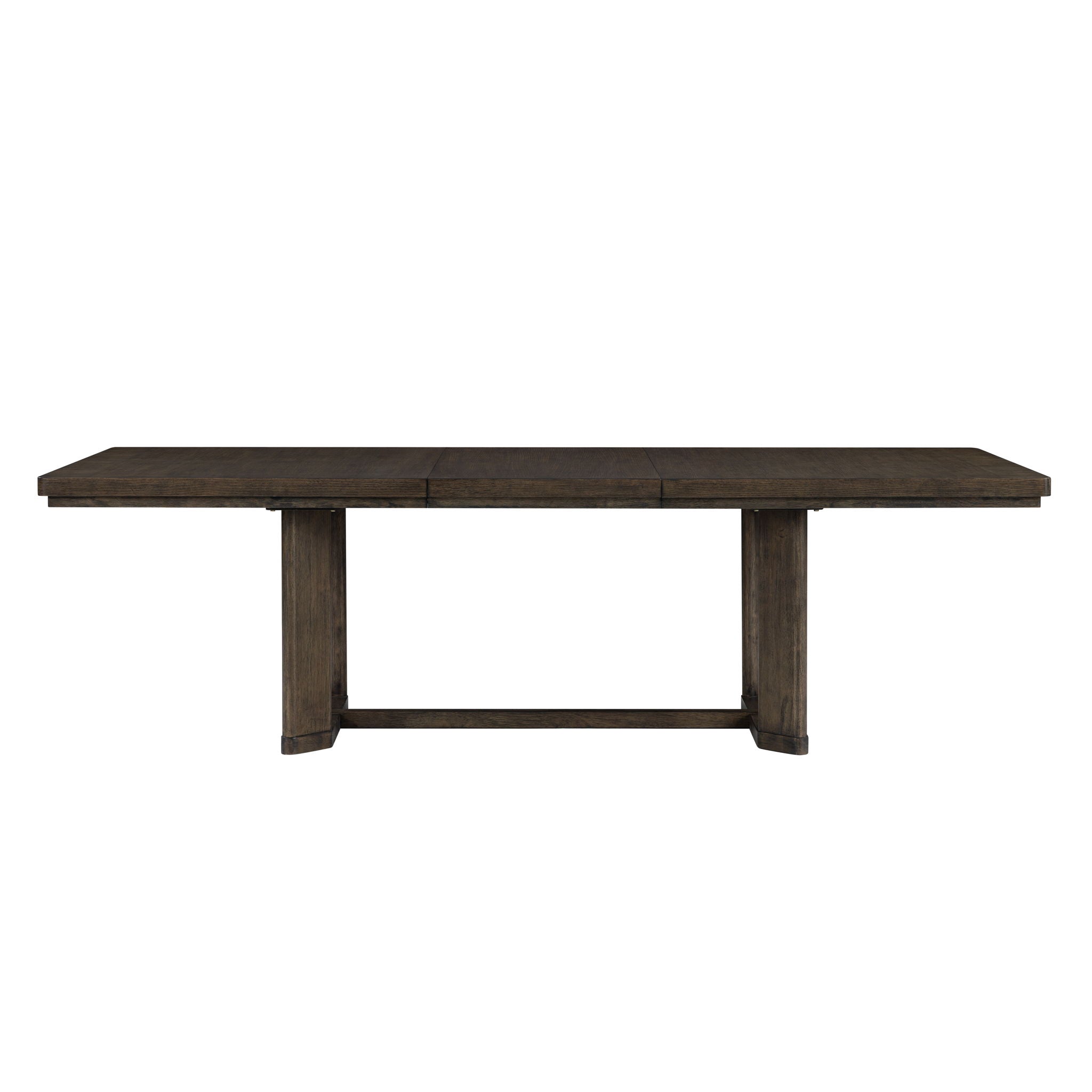Trestle Dining Table With Leaf