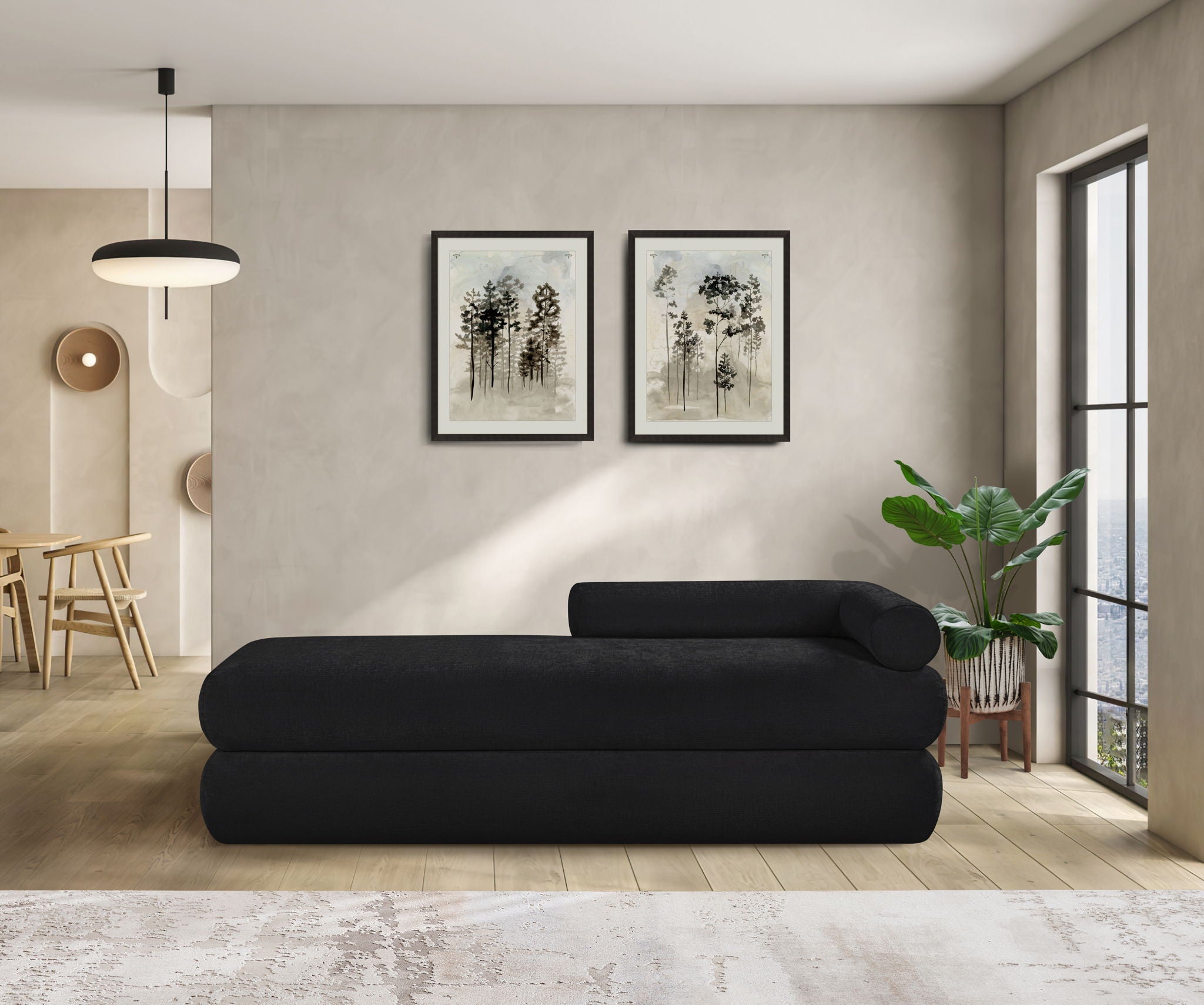 Kennedy - Chenille Bench