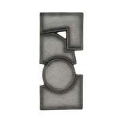 Teo - Wall Sculpture - Charcoal