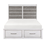Ambrose - Platform Bed With Storage Footboard